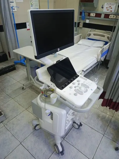 The Esaote MyLab A50 installed in the cardiology department