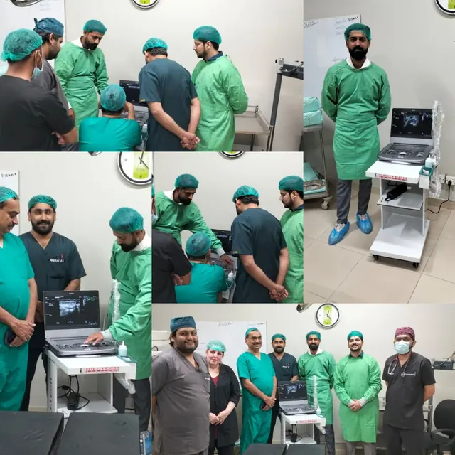 EDAN Acclarix AX3 — Operation Theatre, University of Lahore Teaching Hospital