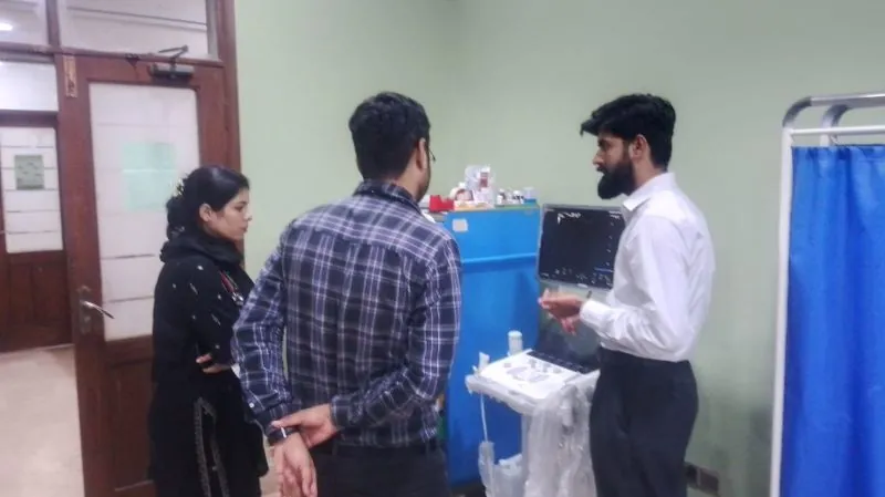 Departmental demonstration at SICHN